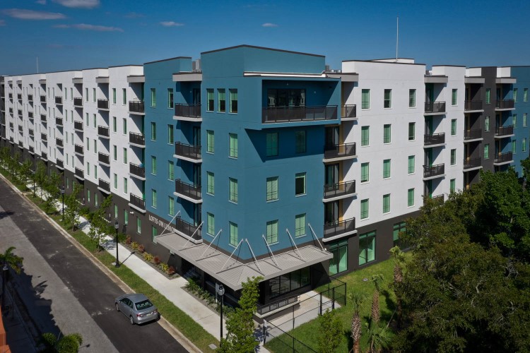 Exterior view of Lofts on Lemon